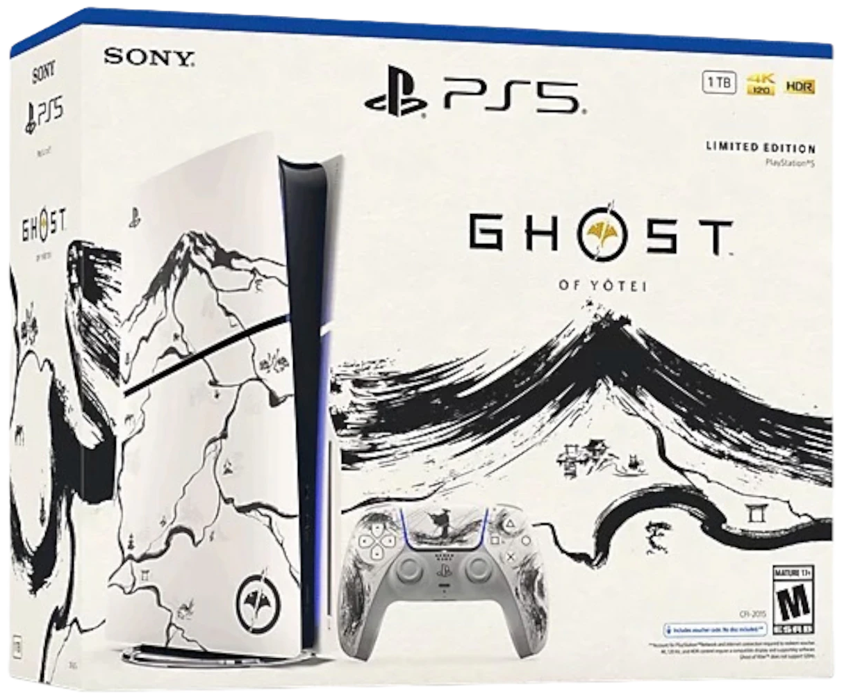 CONSOLA PLAYSTATION 5 EDITION Ghost of Yotei Black Limited Bundle